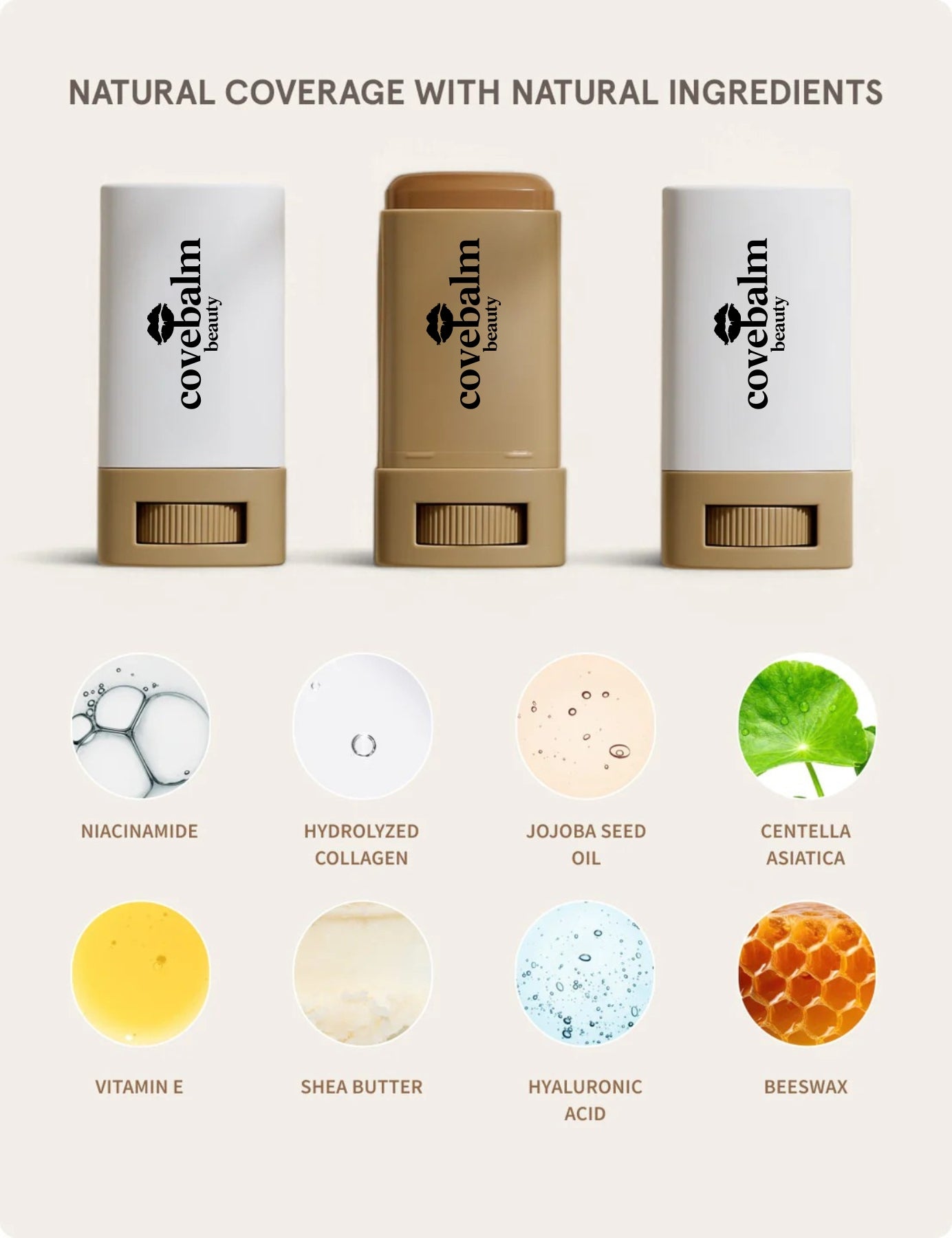 CoveBalm Serum Boosted Skin Tint Balm